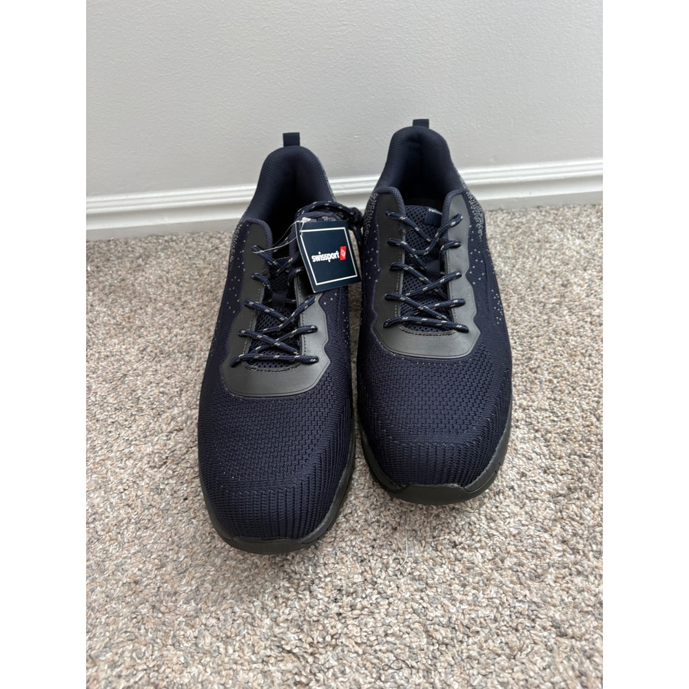 Swissport Men's Safety Trainer Steel Toe Shoes – Blue – Size 14 – New in Box - Picture 5 of 7